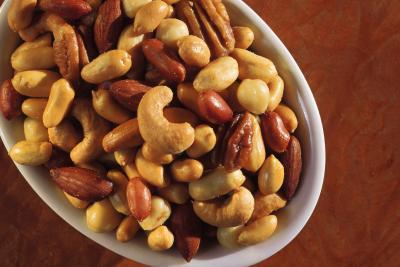 bowl of mixed nuts