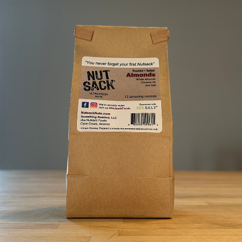 Roasted Salted Almonds - Nutsack Nuts