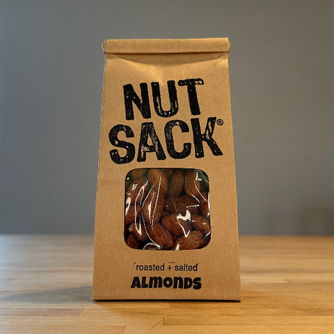 Roasted Salted Almonds - Nutsack Nuts