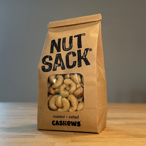 Roasted Salted Cashews - Nutsack Nuts