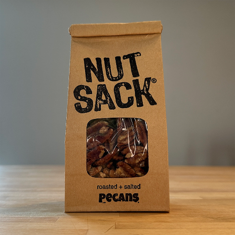 Original (6oz) Roasted Salted Pecans - Nutsack Nuts