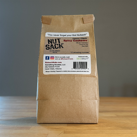 Spicy Cashews - Nutsack Nuts
