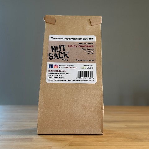 Spicy Cashews - Nutsack Nuts