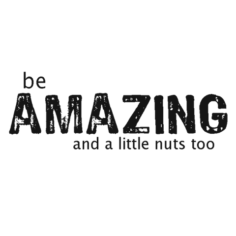 be AMAZING - Women's Scoop Neck Tee Shirt - Nutsack Nuts