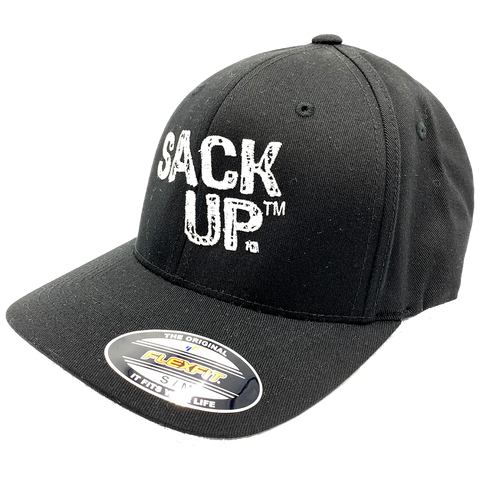 L/XL Black SACKUP Hat - Nutsack Nuts
