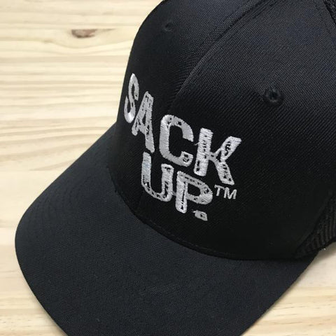 Black SACKUP Hat - Nutsack Nuts