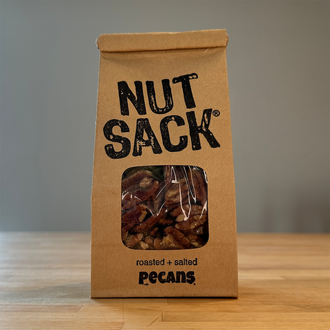 Original (6oz) Roasted Salted Pecans - Nutsack Nuts