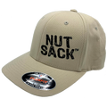 L/XL Tan NUTSACK Hat - Nutsack Nuts